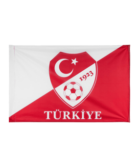 TFF Türkei Fahne 90x60cm EM 2024 Rot - rot