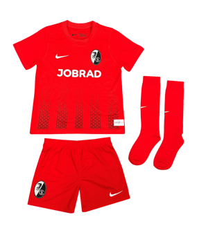 Nike SC Freiburg Trikot Set Ausweich 2025/2026 Kids Rot F657 - rot