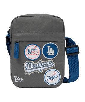 New Era LA Dodgers MLB Schultertasche Grau - grau