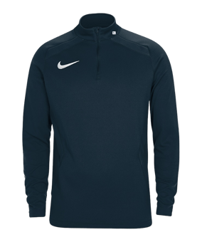 Nike Team Training HalfZip Sweatshirt Blau F451 - blau