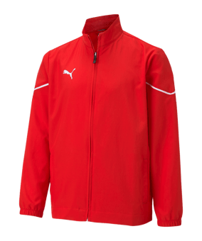 PUMA teamRISE Sideline Trainingsjacke Kids F01 - rot