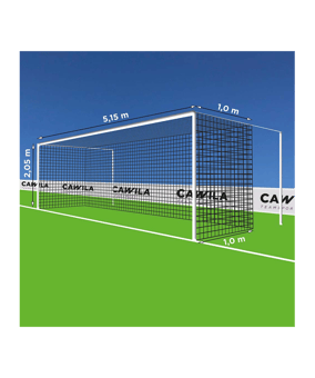 Cawila Tornetz 5,00x2,00m | Tiefe 1,0x1,0m - schwarz