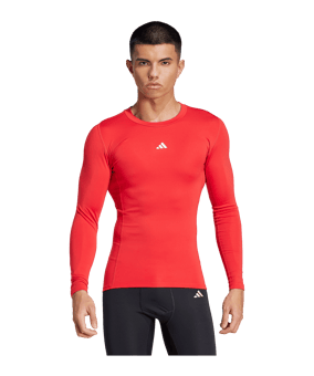 adidas Techfit Sweatshirt Rot - rot