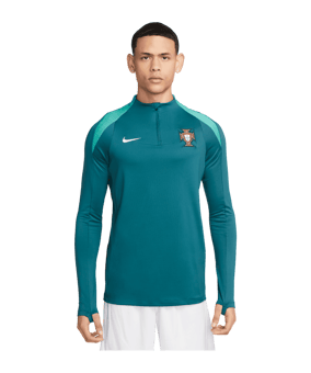 Nike Portugal Drill Top EM 2024 Grün F381 - gruen