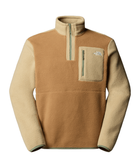 The North Face Yumiori 1/4 Zip Sweatshirt Braun 