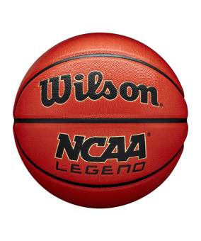 Wilson NCAA Legend Basketball Orange Schwarz - orange