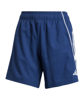 adidas Tiro 25 Competition Downtime Short Damen Blau - blau