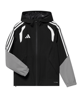 adidas Tiro 26 Regenjacke Kids Schwarz - schwarz