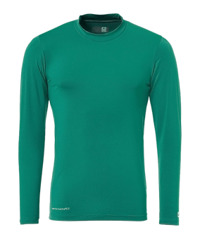 uhlsport Baselayer Unterhemd langarm Kids F06 - gruen