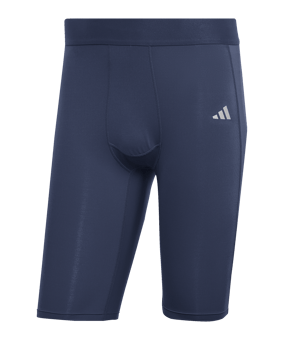 adidas Techfit Aeroready Tight Short Blau - dunkelblau