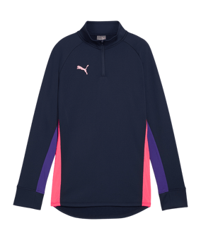 PUMA IndividualBlaze 1/4 Zip Top Sweatshirt Damen Blau F01 - blau