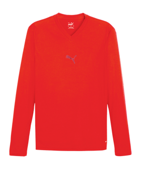 PUMA Longsleeve Rot F001 - rot