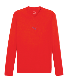 PUMA Longsleeve Rot F001 - rot