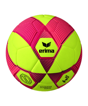 Erima Hybrid Indoor Trainingsball Gelb Rot - gelb