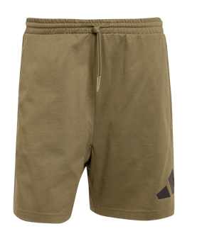 adidas Essentials Big Logo Short Grün - gruen