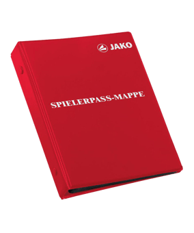 JAKO Spielerpass-Mappe Rot F01 - rot