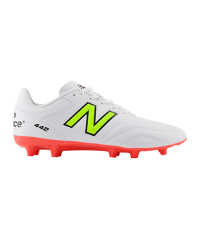 New Balance 442 Academy V2 FG Flash Point Weiss FIB2 - weiss