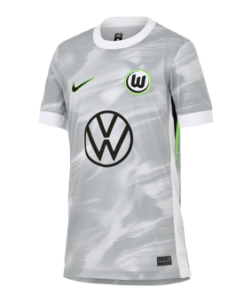 Nike VfL Wolfsburg Trikot Away 2025/2026 Kids Weiß F100 - weiss
