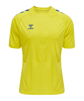 Hummel hmlCore XK Core Poly T-Shirt Gelb F5139 - gelb