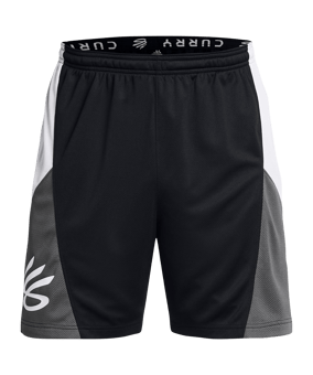 Under Armour Curry Splash Short Schwarz - weiss