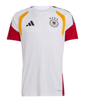 adidas DFB Deutschland Tiro Trainingsshirt Weiß - weiss