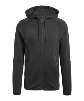 adidas Tiro Travel Hoody Schwarz - schwarz