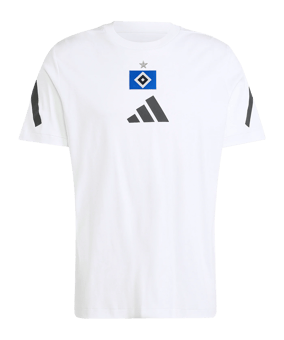 adidas Hamburger SV Präsentation T-Shirt Weiß - weiss