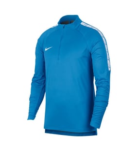 Nike Shield Squad Football Drill Top Blau F481 - blau