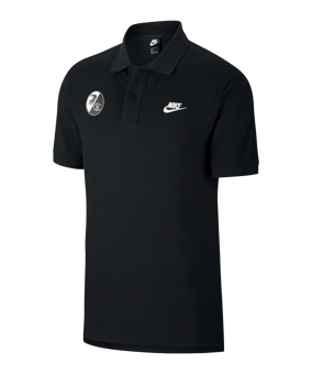 Nike SC Freiburg Poloshirt Schwarz F010 - schwarz