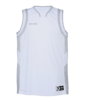 Spalding All Star Tank Top Weiss Silber F01 - weiss