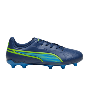 PUMA KING Match FG/AG Jr Gear Up Kids Blau Grün F02 - blau