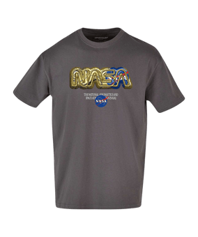 Mister Tee Nasa HQ Oversize T-Shirt Beige - beige