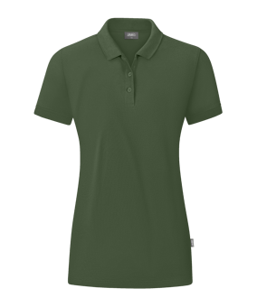 Jako Organic Polo Shirt Damen Grün F240 - gruen