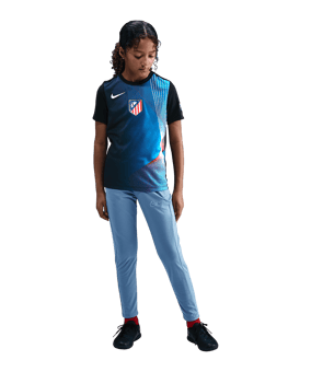 Nike Atletico Madrid Trainingsshirt Kids Schwarz F010 - schwarz