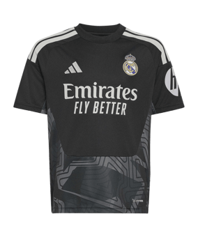 adidas Real Madrid Torwarttrikot Home 2026/2027 Kids Schwarz - schwarz