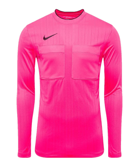 Nike Referee Schiedsrichtertrikot langarm Pink Schwarz F645 - pink