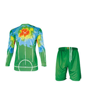 Rehab Torwart Set Kids Grün F119 