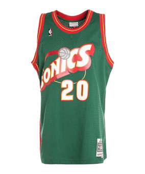 Mitchell and Ness NBA SS G.P 95-96 Trikot Grün - gruen