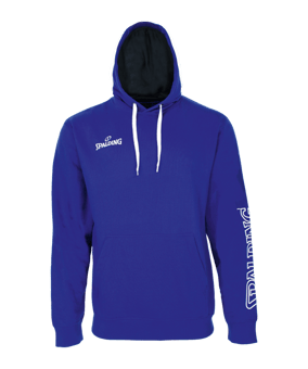 Spalding Team II Kapuzensweatshirt Blau F04 - schwarz