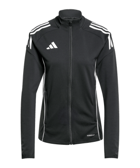 adidas Tiro 25 Competition Trainingsjacke Damen |  Schwarz - schwarz