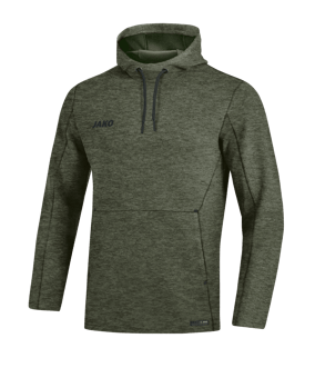Jako Premium Basic Hoody Damen Khaki F28 - khaki