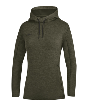 Jako Premium Basic Hoody Damen Khaki F28 - khaki