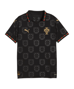 PUMA Portugal FPF SE Replica Trikot Kids Schwarz F19 - schwarz