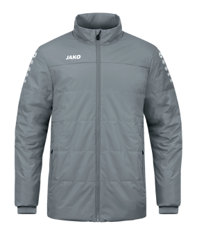 JAKO Team Coachjacke Kids Grau F840 - grau