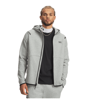 Under Armour Unstoppable Flc EU Kapuzenjacke Grau F011 - grau