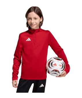 adidas Entrada 26 Training Sweatshirt Kids Rot - rot
