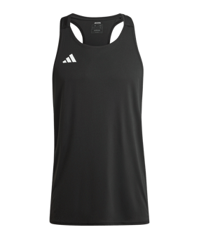 adidas Adizero Tanktop Schwarz - schwarz