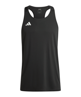 adidas Adizero Tanktop Schwarz - schwarz