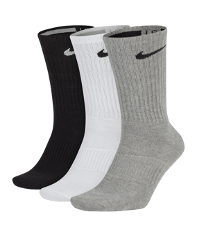 Nike Perfect Lightweight Crew Socken 3er Pack F901 - grau