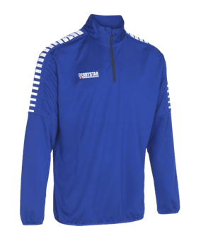 Derbystar Hyper 1/4 Zip Top Blau F910 - blau